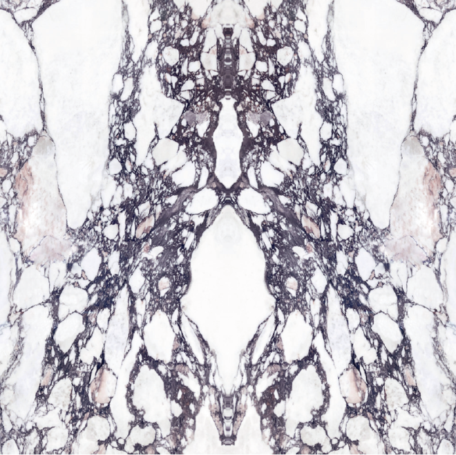 Bookmatched Mediterraneo Calacatta Viola